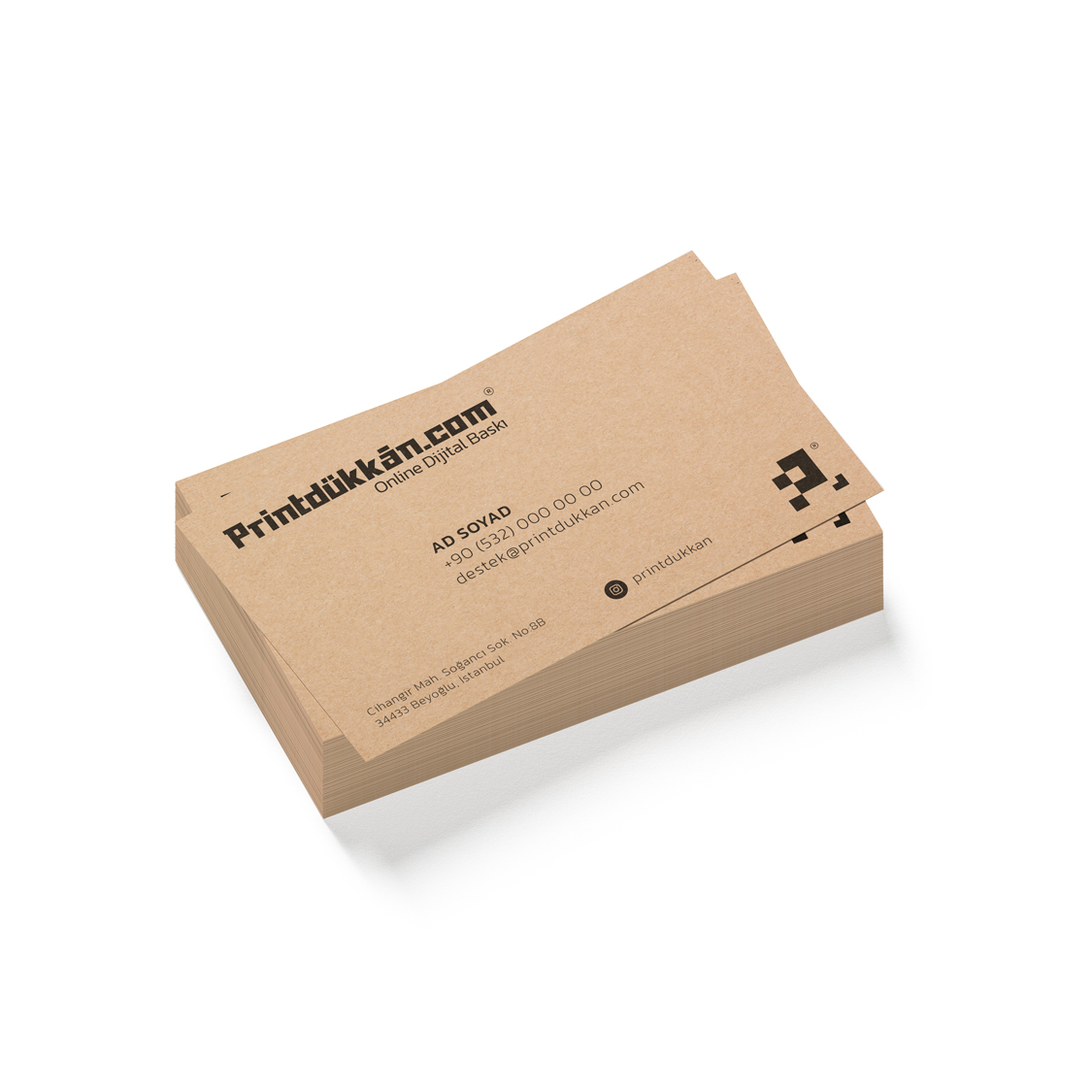 Kraft Kartvizit Kraft Kartvizit